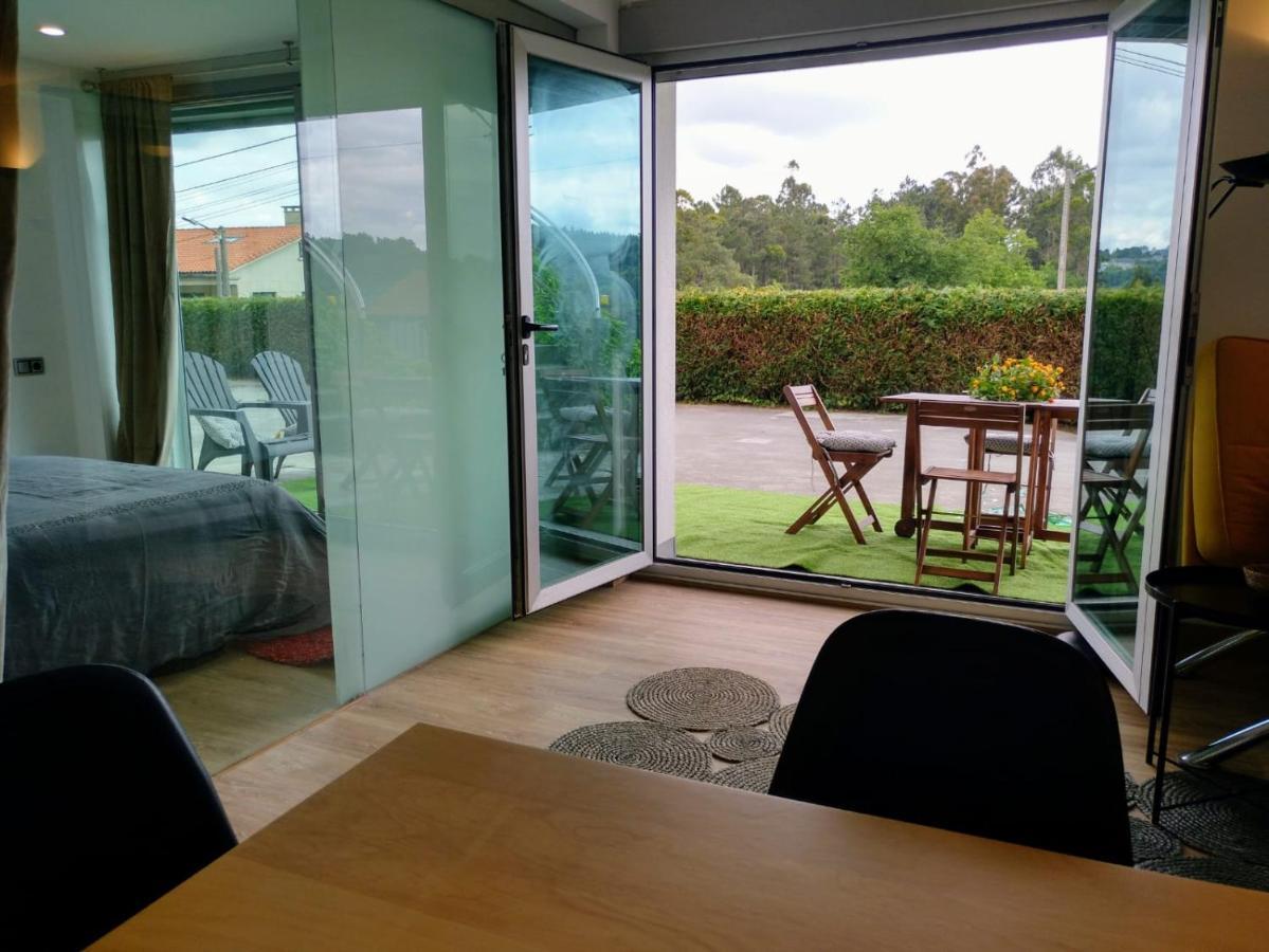 Casa Rocha Velha Con Terraza Y Piscina Particular Apartment Santiago de Compostela Bagian luar foto