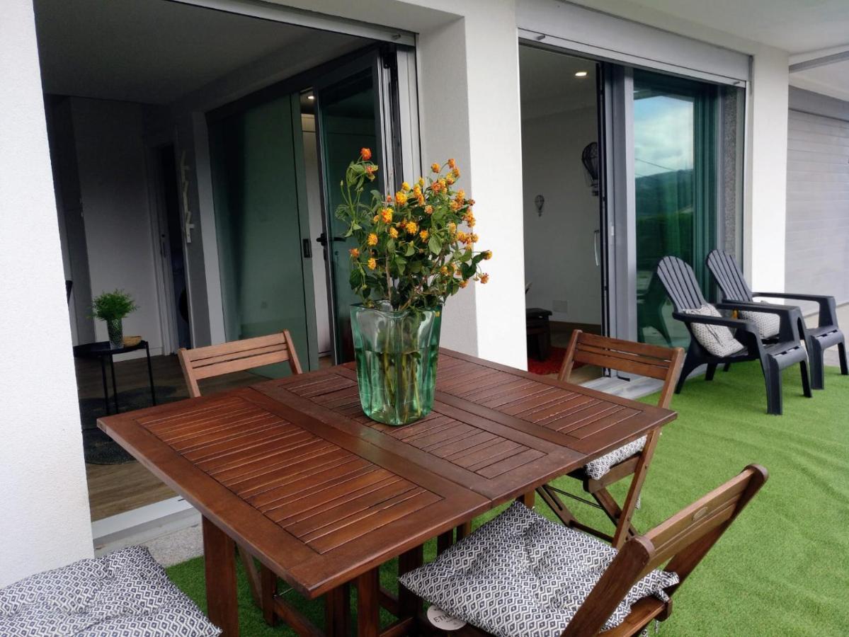 Casa Rocha Velha Con Terraza Y Piscina Particular Apartment Santiago de Compostela Bagian luar foto