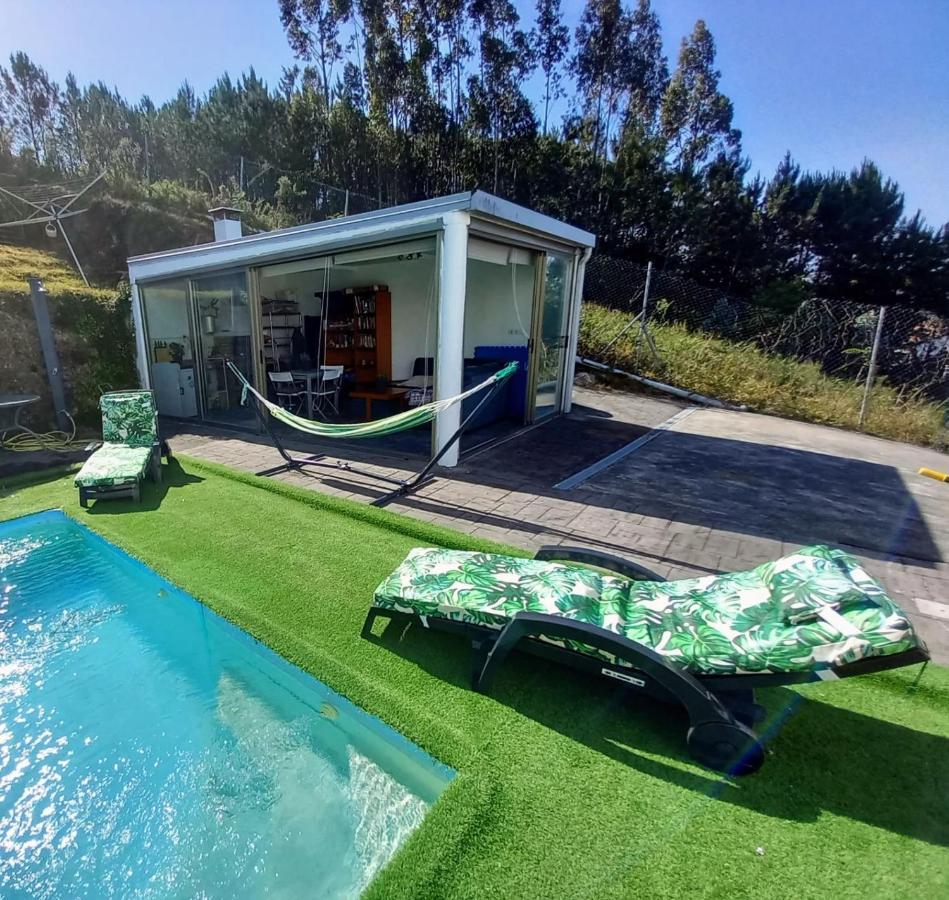 Casa Rocha Velha Con Terraza Y Piscina Particular Apartment Santiago de Compostela Bagian luar foto