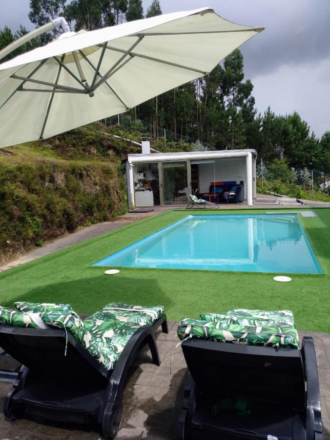Casa Rocha Velha Con Terraza Y Piscina Particular Apartment Santiago de Compostela Bagian luar foto