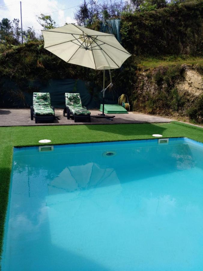 Casa Rocha Velha Con Terraza Y Piscina Particular Apartment Santiago de Compostela Bagian luar foto