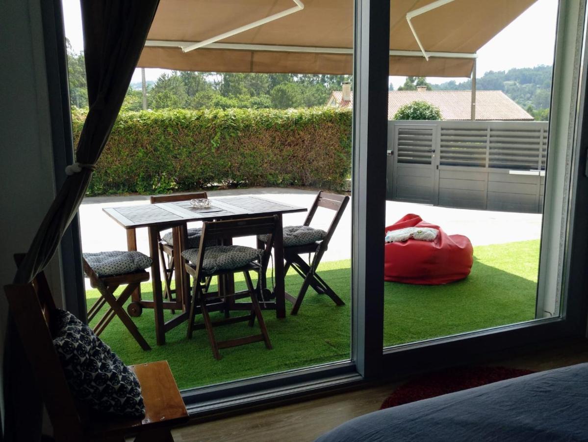 Casa Rocha Velha Con Terraza Y Piscina Particular Apartment Santiago de Compostela Bagian luar foto
