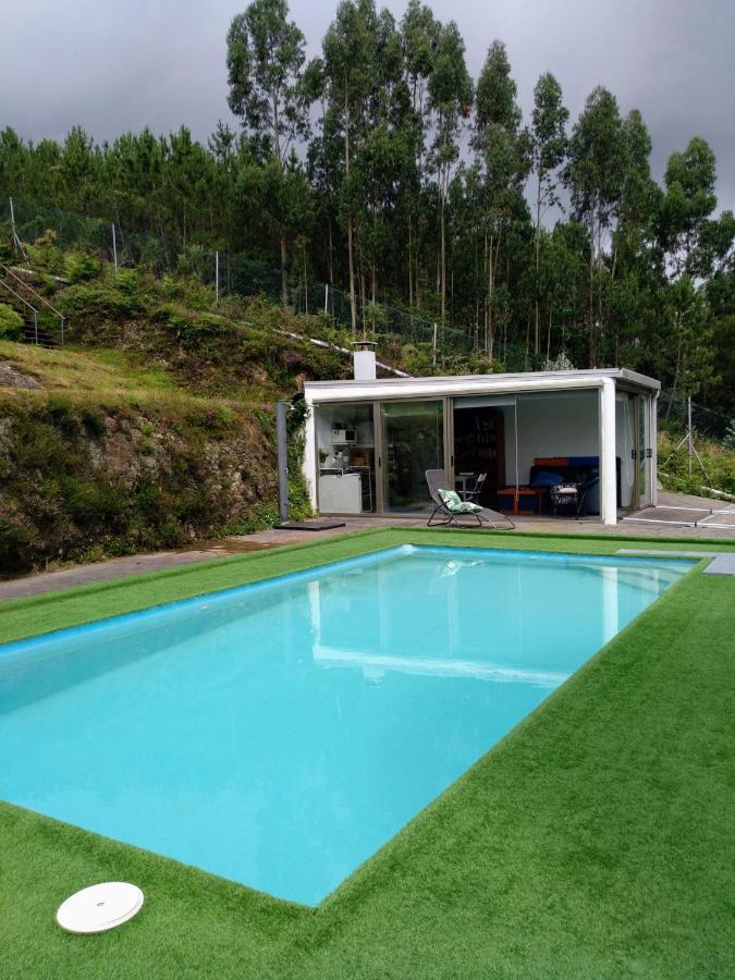Casa Rocha Velha Con Terraza Y Piscina Particular Apartment Santiago de Compostela Bagian luar foto