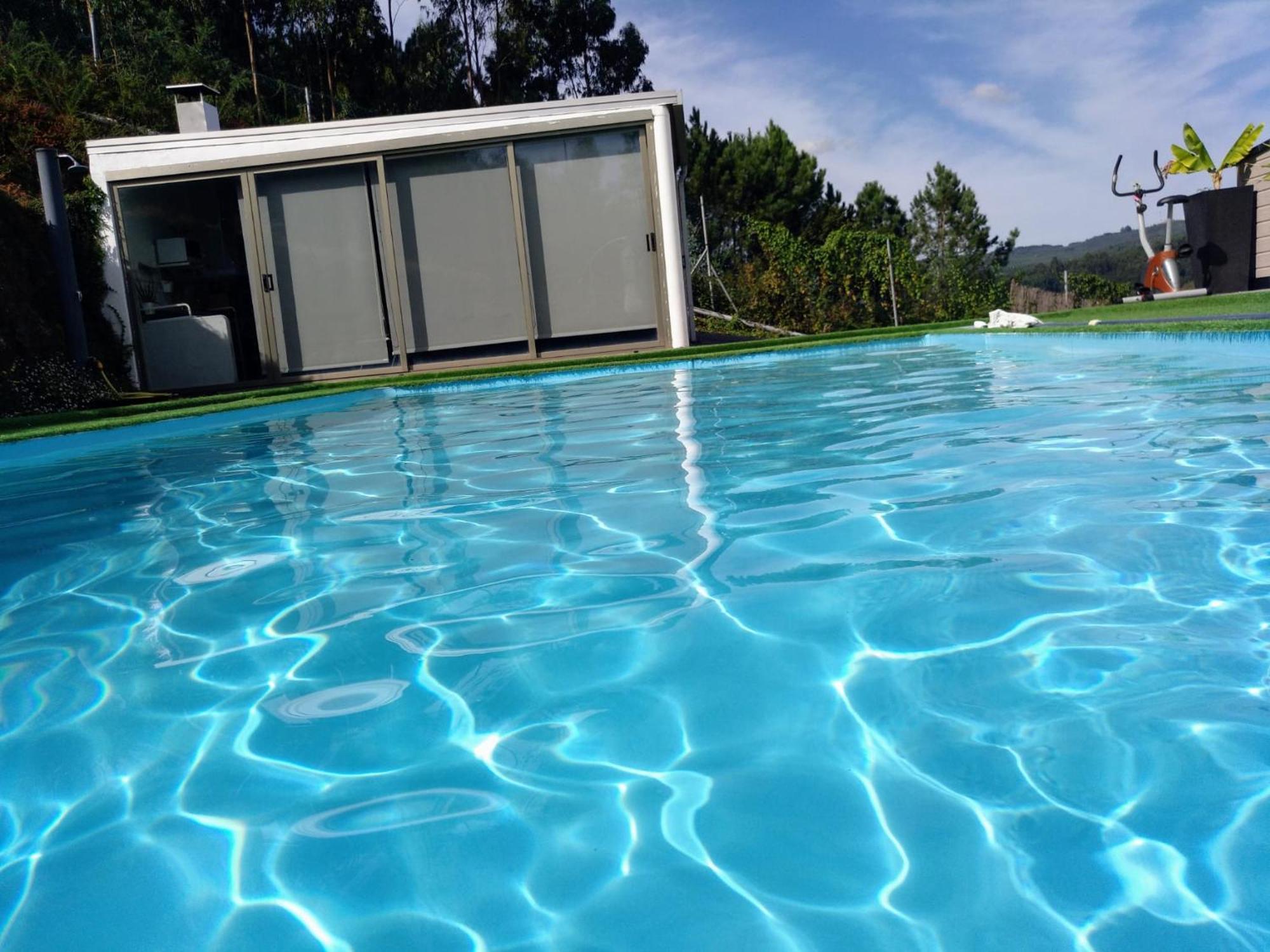 Casa Rocha Velha Con Terraza Y Piscina Particular Apartment Santiago de Compostela Bagian luar foto